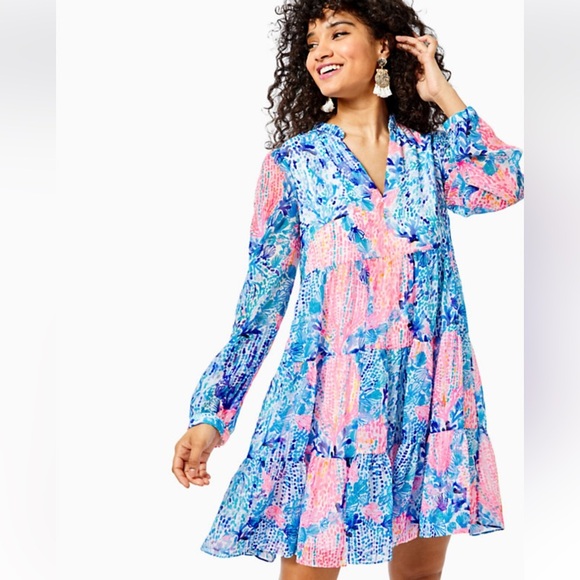 Lilly Pulitzer Sarita swing dress size 0 - Picture 1 of 11